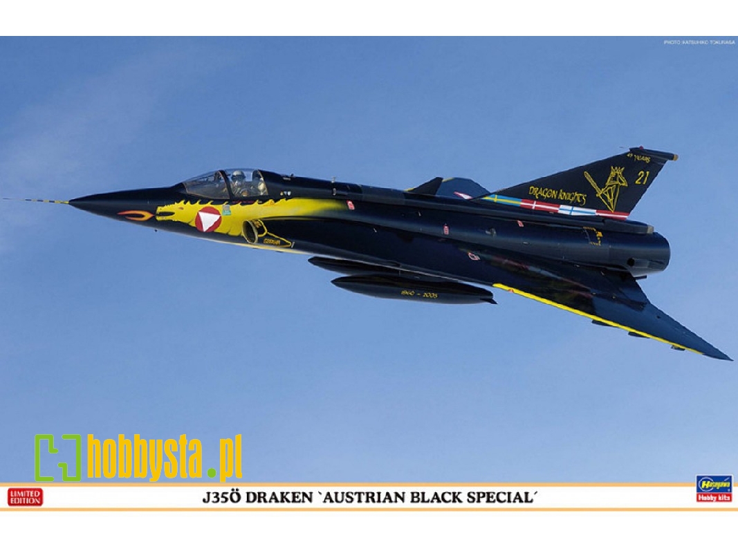 Saab J35 ö Draken - Austrian Black Special - image 1