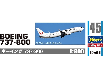 Boeing 737-800 - Japan Airlines - image 2