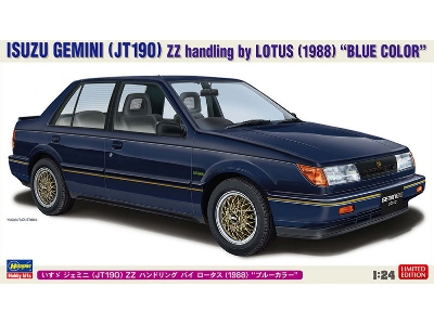Isuzu Gemini (Jt190) Zz Handling By Lotus (1988) Blue Color - image 1