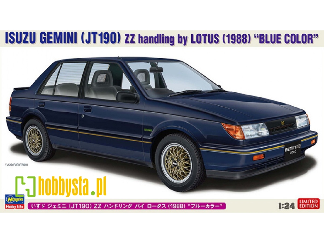 Isuzu Gemini (Jt190) Zz Handling By Lotus (1988) Blue Color - image 1