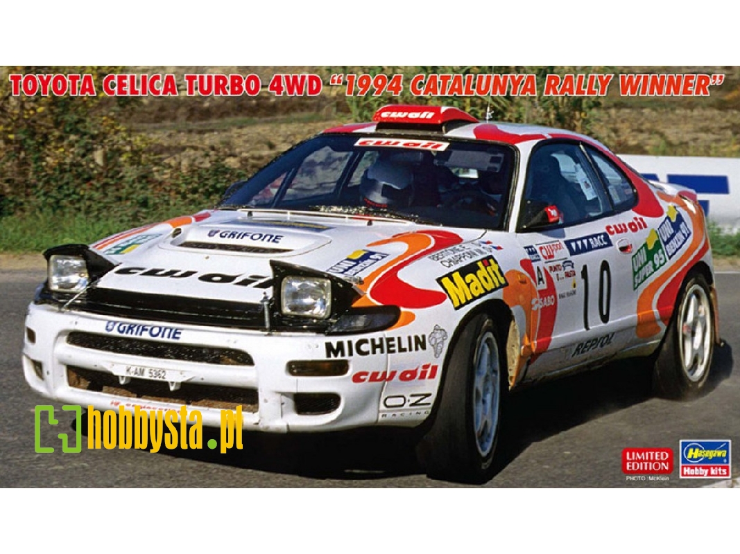 Toyota Celica Turbo 4wd - 1994 Catalunya Rally Winner - image 1