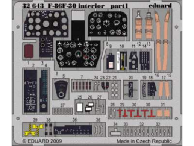 F-86F-30 interior S. A. 1/32 - Kinetic - image 1