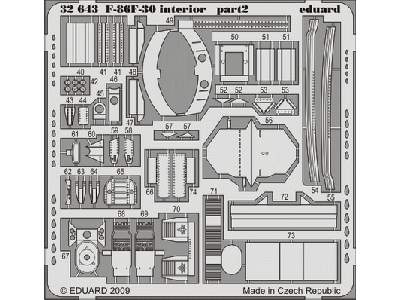 F-86F-30 interior S. A. 1/32 - Kinetic - image 3