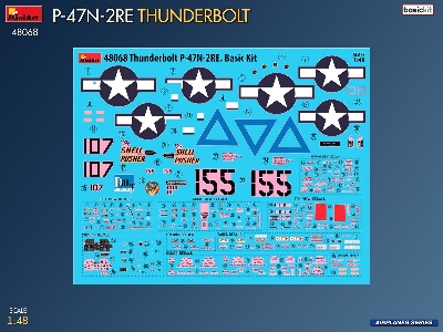 Republic P-47n-2re Thunderbolt (Basic Kit) - image 15