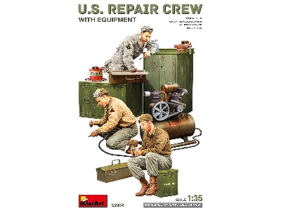 Us Repair Crew With Equipment (3 Figures) - image 1