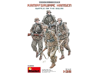 Kampfgruppe Hansen - Battle Of The Bulge (4 Figures) - image 1