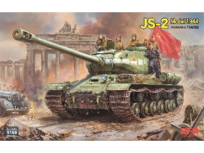 IS-2 Model 1944 with  workable tracks - image 1