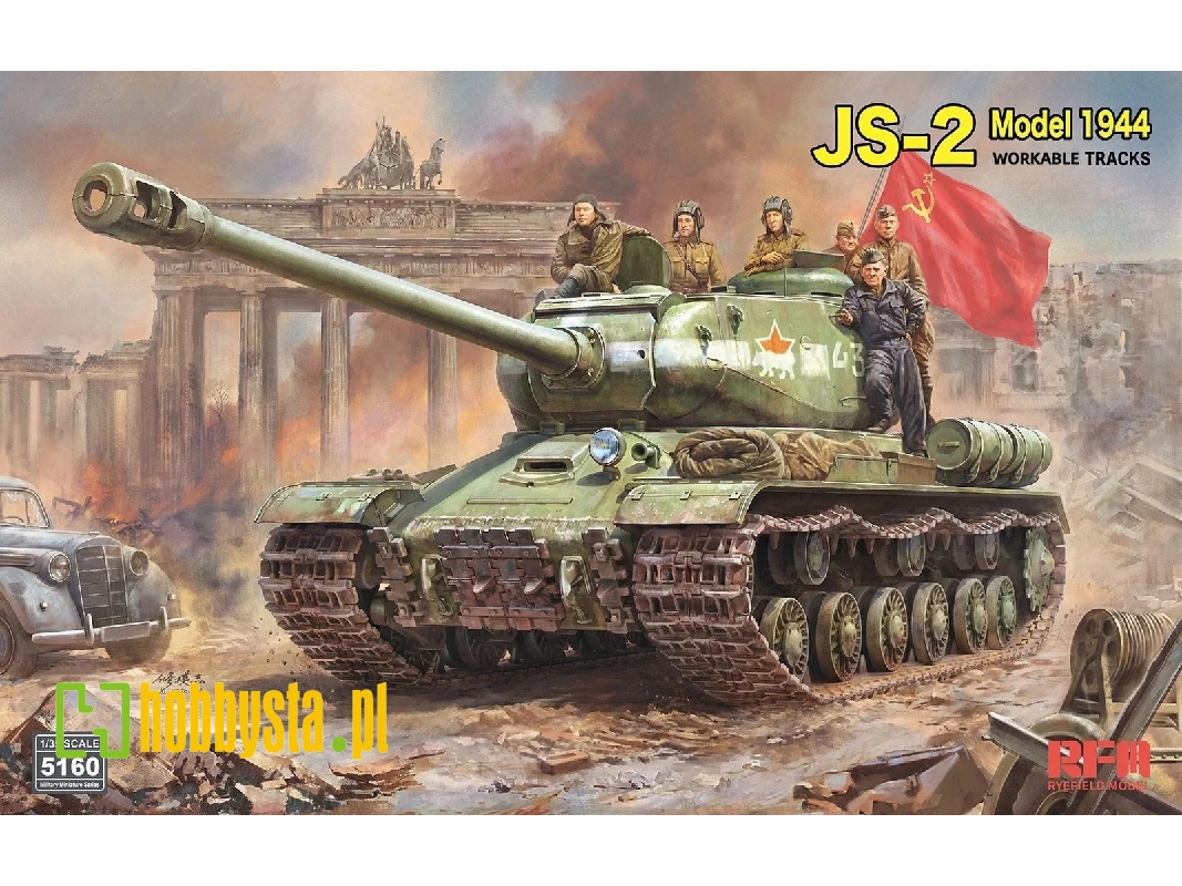 IS-2 Model 1944 with  workable tracks - image 1