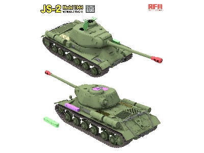 IS-2 Model 1944 with  workable tracks - image 3