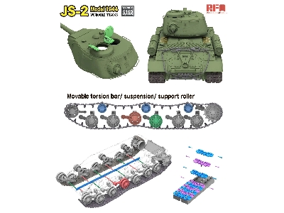 IS-2 Model 1944 with  workable tracks - image 4