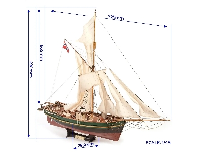 Gjøa Model Ship: Amundsen's Arctic Vessel - image 5