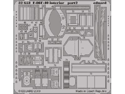 F-86F-40 interior S. A. 1/32 - Kinetic - image 3