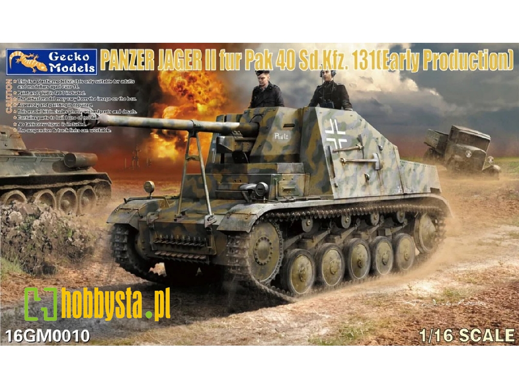 Panzerjager Ii (Marder Ii) With Pak40 - Sd.Kfz. 131 (Early Production) - image 1