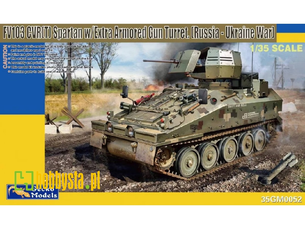 Fv103 Cvr(T) Spartan With Extra Armour Hb Gun Turret - image 1