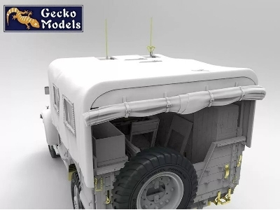 Wwii British Bedford Mwr Ffw Radio Command Truck - image 4