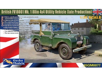 British Fv18001 Mk.1 80in 4x4 Utility Vehicle Late - image 1