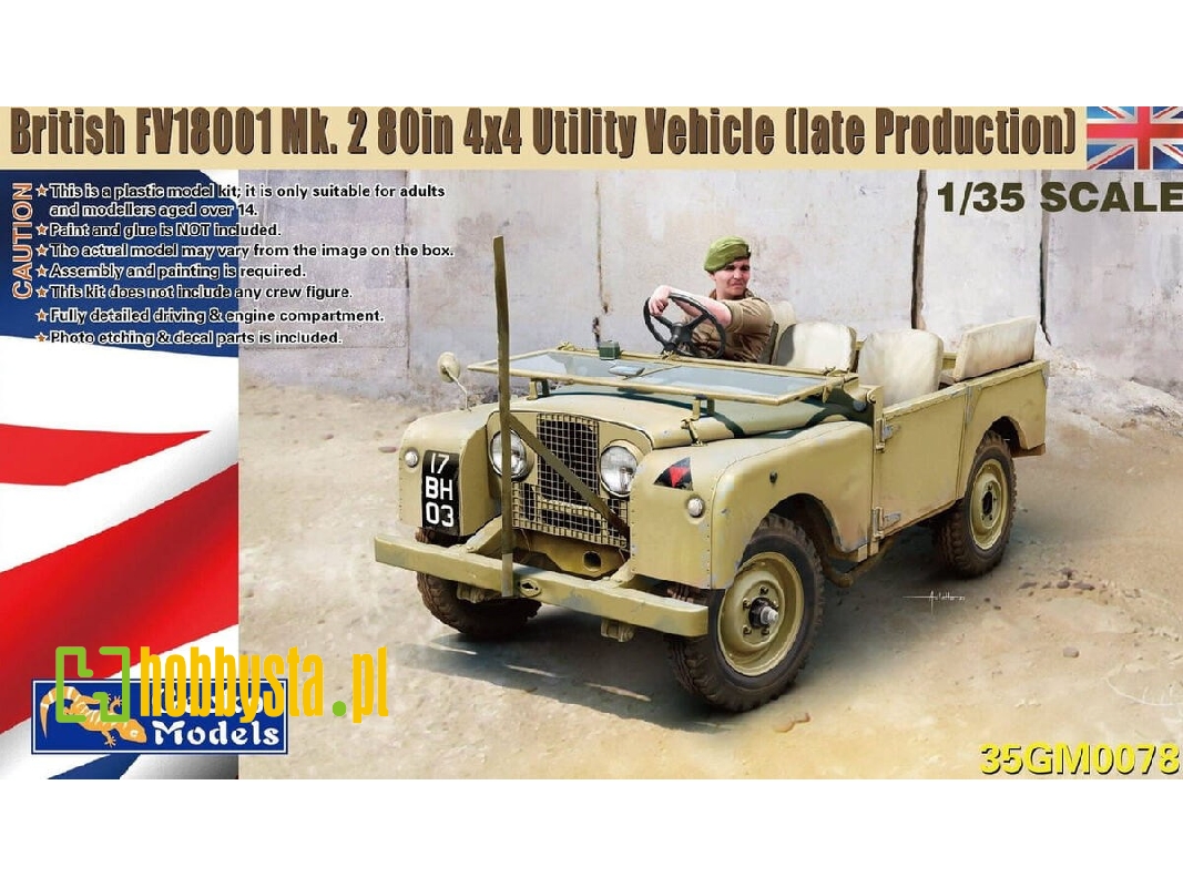 British Fv18001 Mk.2 80in 4x4 Utility Vehicle Late - image 1