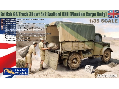 British Gs Truck 30cwt 4x2 Bedford Oxd (Wood.Crg.Bd.) - image 1
