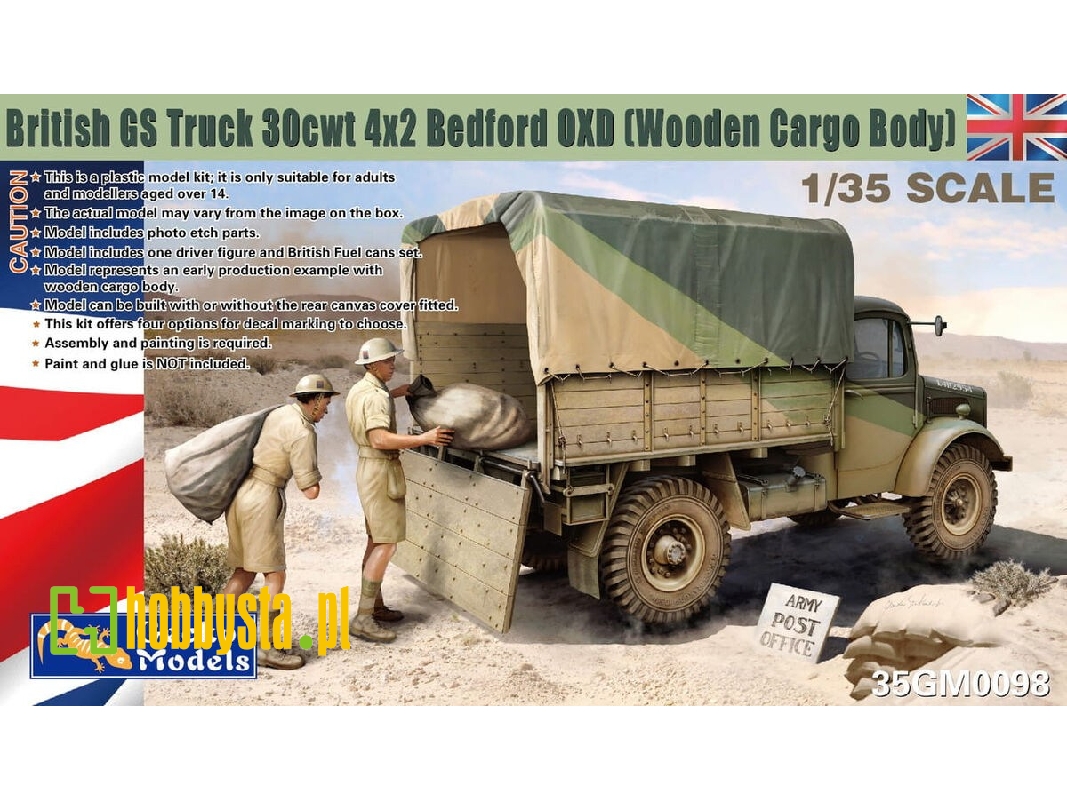 British Gs Truck 30cwt 4x2 Bedford Oxd (Wood.Crg.Bd.) - image 1