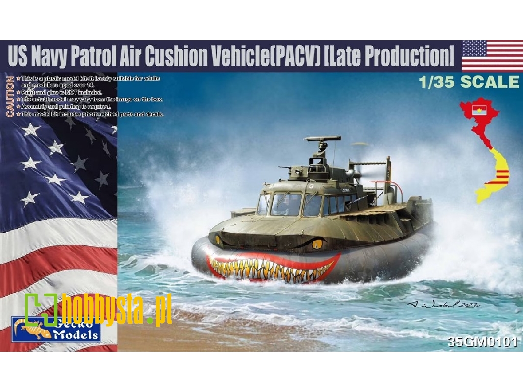 Us Navy Patrol Air Cushion Vehicle (Pacv) Late Production - image 1