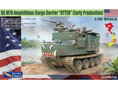 Us M76 Amphibious Cargo Carrier "otter" (Early Production) - image 1