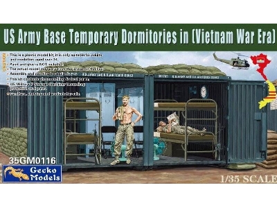 Us Army Base Temporary Dormitories In (Vietnam War Era) - image 1
