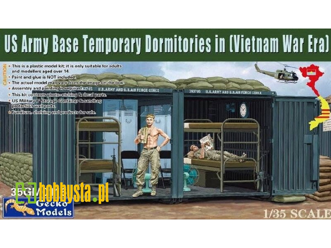 Us Army Base Temporary Dormitories In (Vietnam War Era) - image 1