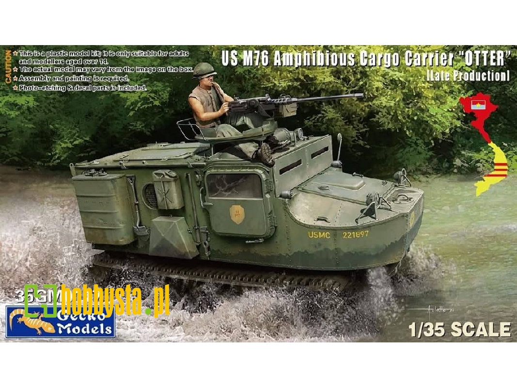 Us M76 Amphibious Cargo Carrier Otter - Late Production - image 1