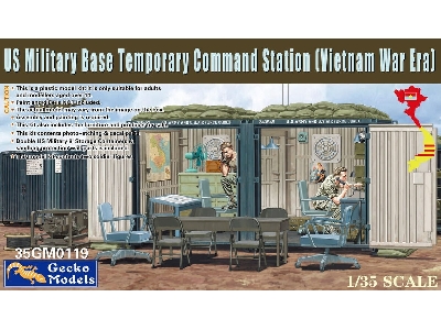 Us Military Base Temporary Command Station (Vietnam War Era) - image 1