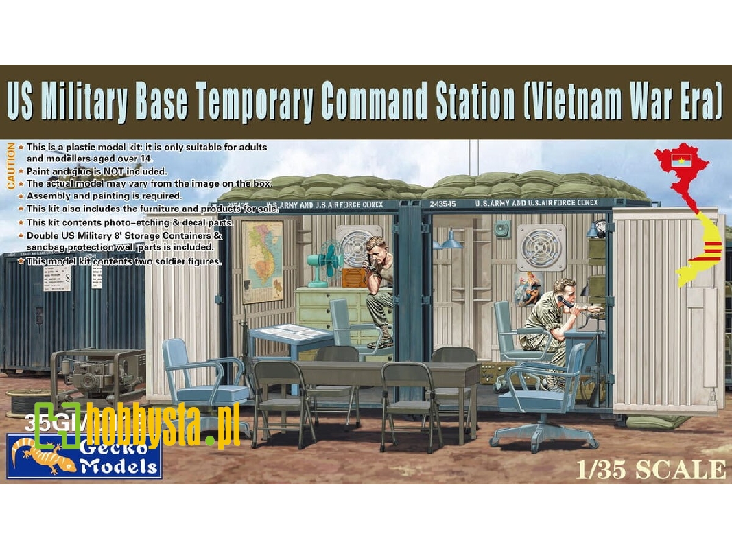 Us Military Base Temporary Command Station (Vietnam War Era) - image 1