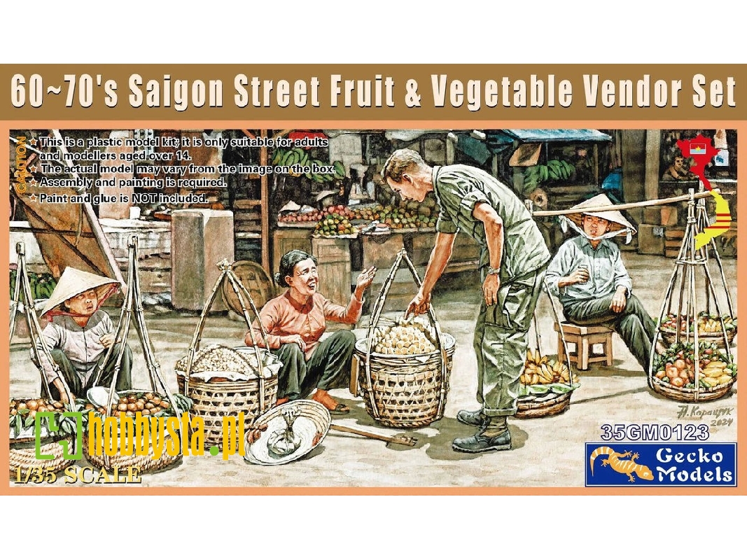 Saigon Greengrocer 1960s-1970s Figure Set - image 1