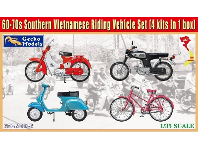 Southern Vietnamese Riding Vehicle Set (1960s - 1970s) - image 1