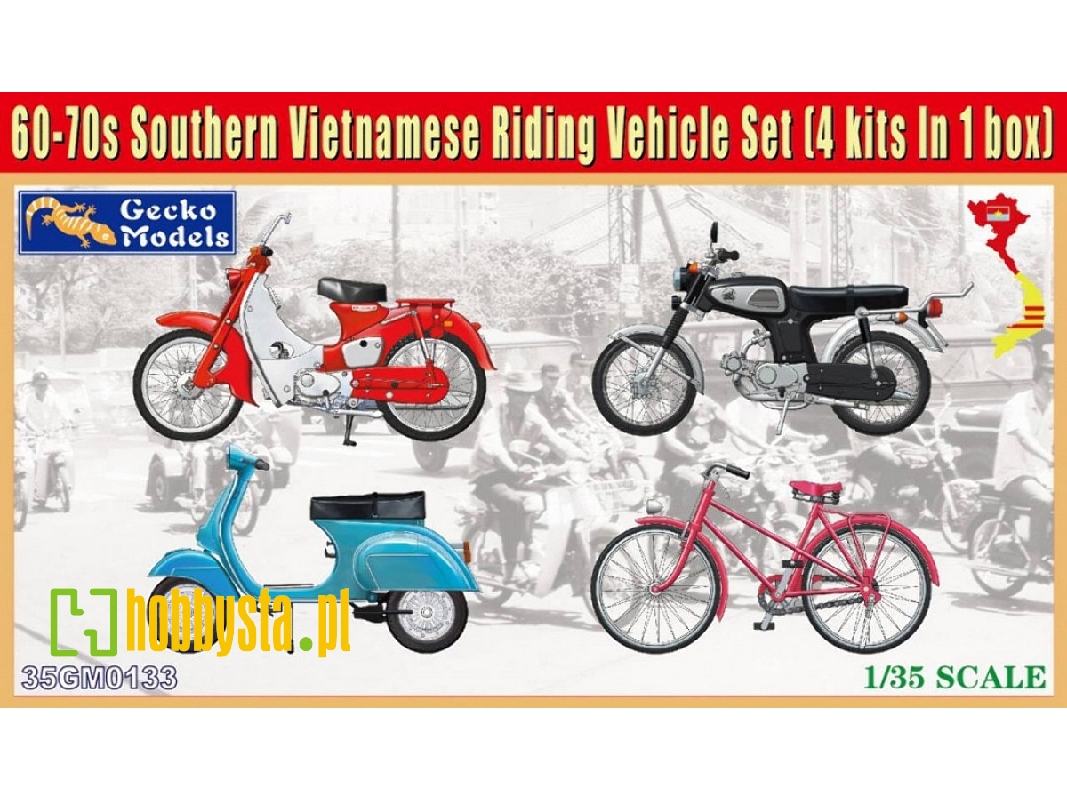 Southern Vietnamese Riding Vehicle Set (1960s - 1970s) - image 1