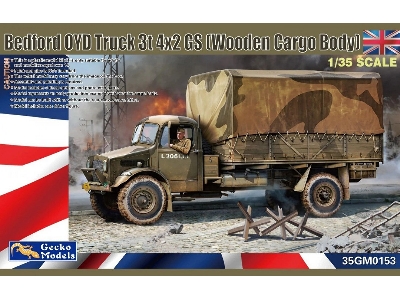 Bedford Oyd Truck 3t 4x2 Gs (Wooden Cargo Body) - image 1