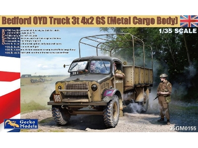 Bedford Oyd Truck 3t 4x2 Gs (Metal Cargo Body) - image 1