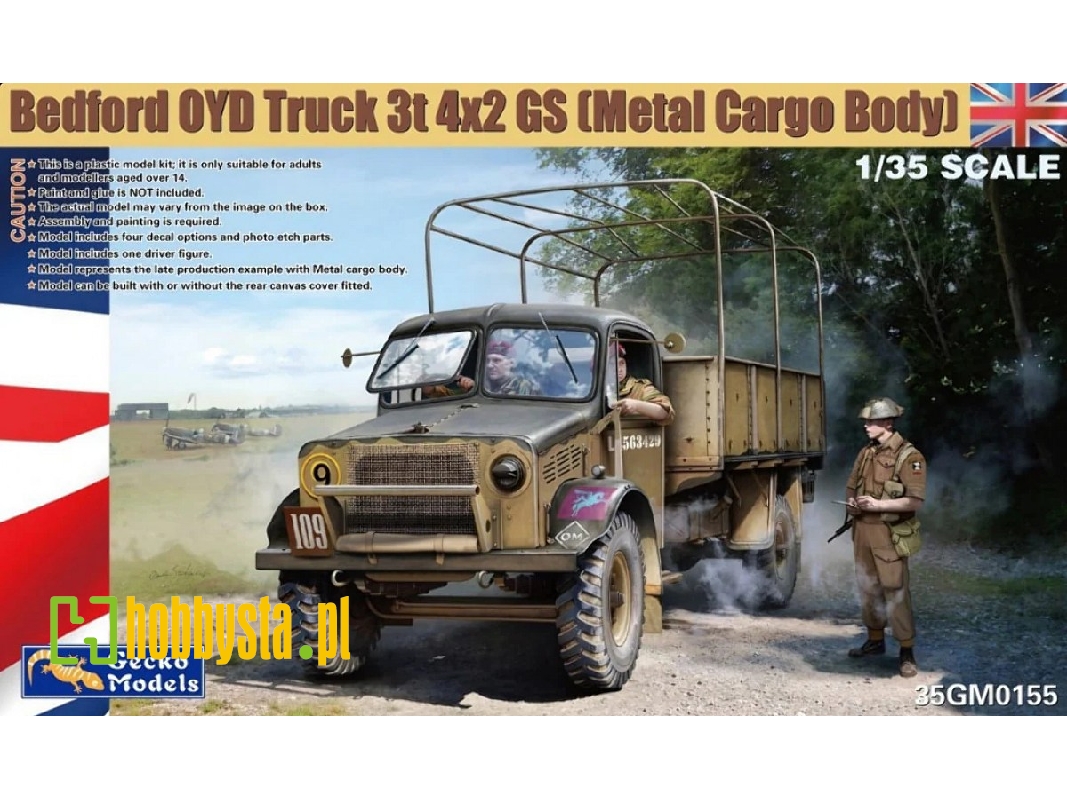 Bedford Oyd Truck 3t 4x2 Gs (Metal Cargo Body) - image 1