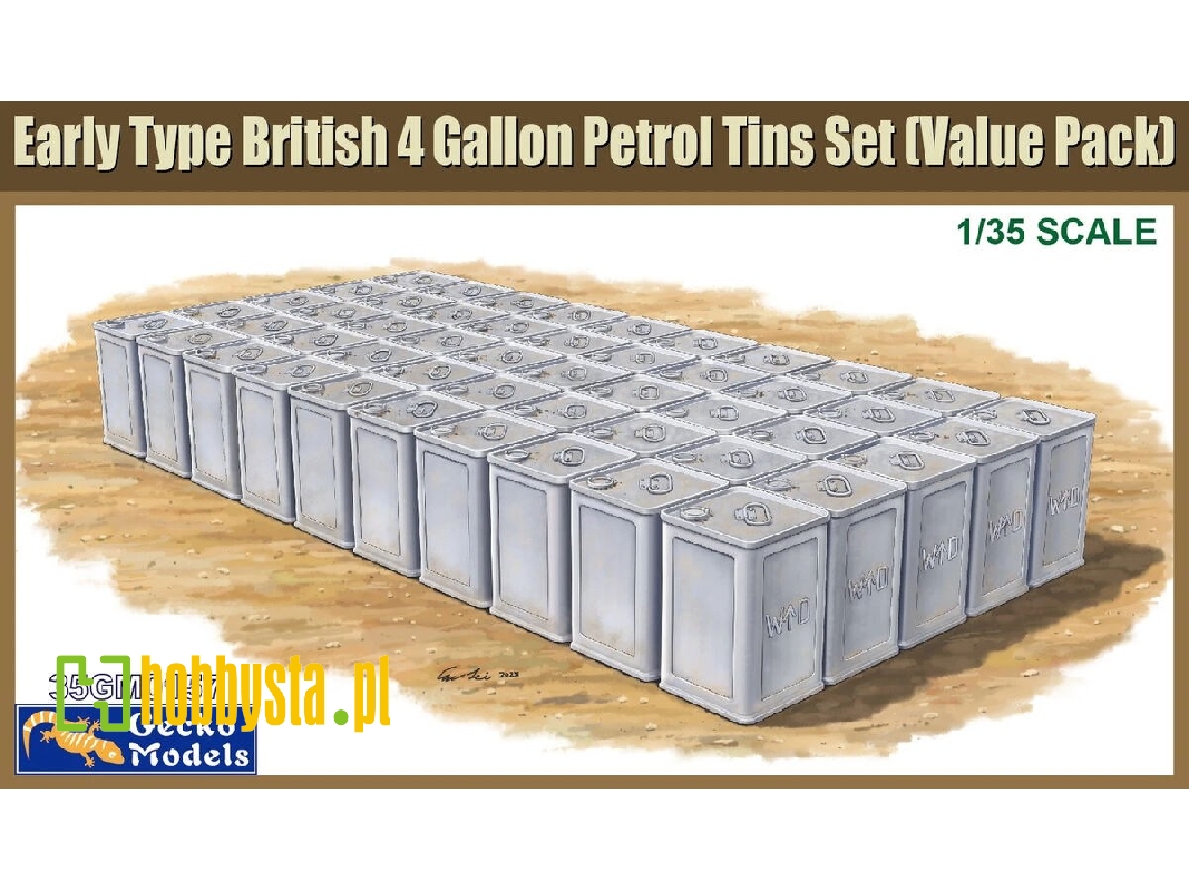 Early Type British 4 Gallon Flimsies (Value Pack) - image 1