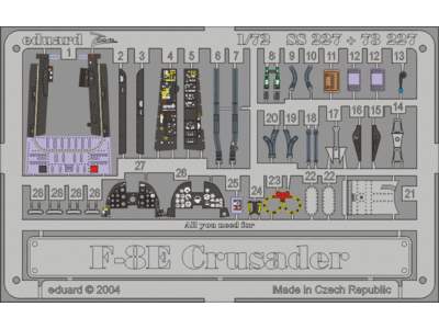 F-8E 1/72 - Academy Minicraft - image 1