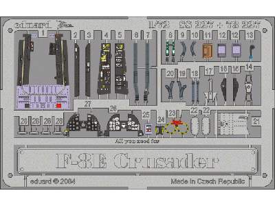 F-8E 1/72 - Academy Minicraft - image 2