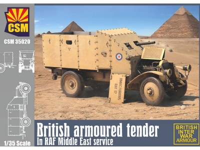 British Armoured Tender - Raf Middle East Service - image 1