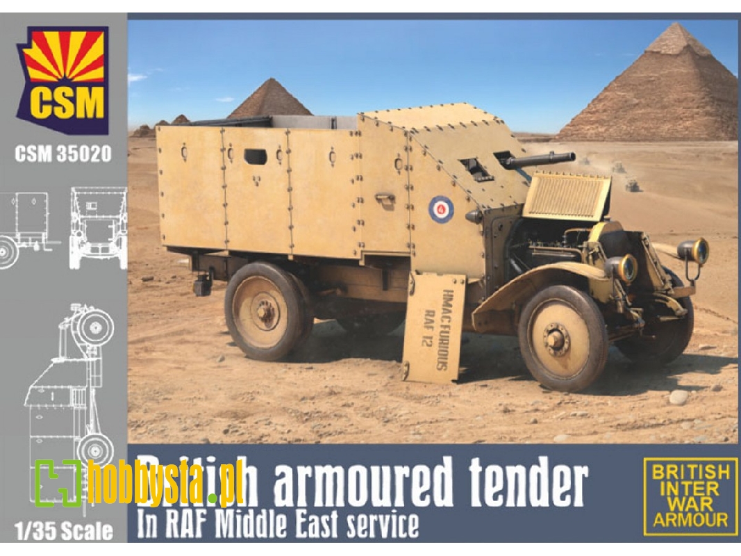 British Armoured Tender - Raf Middle East Service - image 1