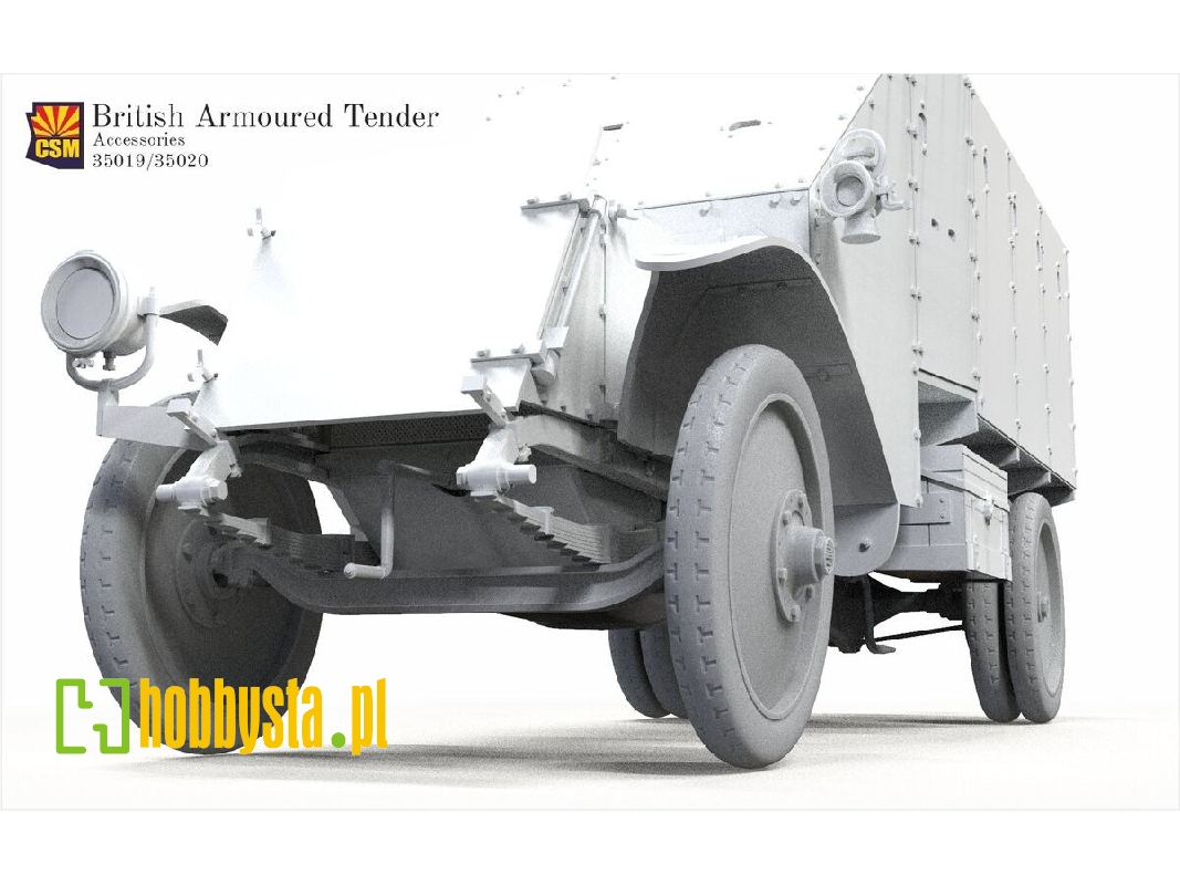 Universal Tread Tires For British Tender (3d-printed) - image 1