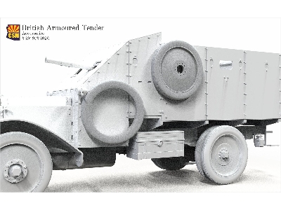 British Tender Spare Wheel Set (3d-printed) - image 2