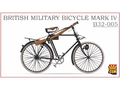 British Military Bicycle Mark Iv (3d-printed) - image 1