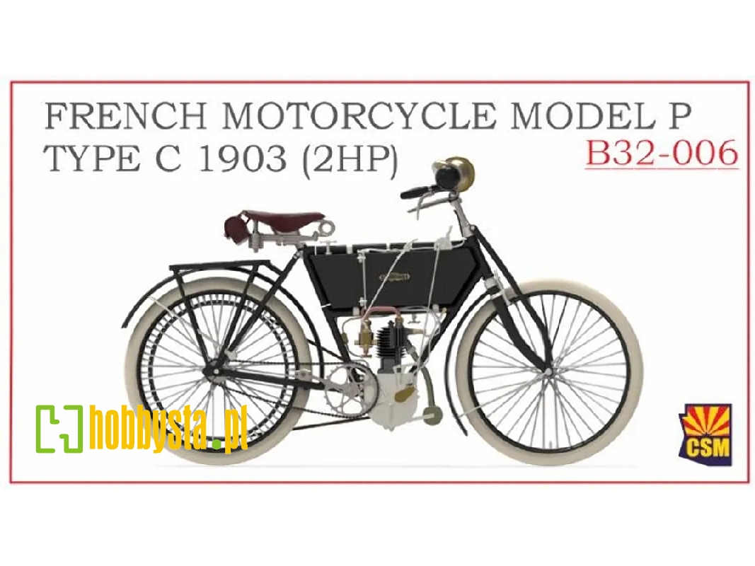 French Motorcycle Model P - Type C (1903) - image 1