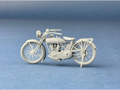 Us Model J Military Motorcycle 1916-1918 (3d-printed) - image 2