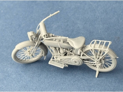 Us Model J Military Motorcycle 1916-1918 (3d-printed) - image 3