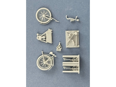 French Motorcycle Model P - Type C 1903  (3d-printed) - image 2