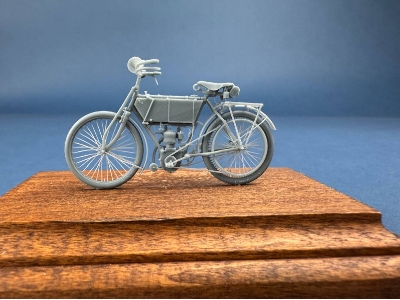French Motorcycle Model P - Type C 1903  (3d-printed) - image 6