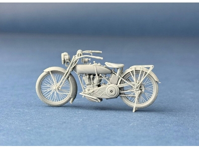 Us Model J Military Motorcycle 1916-1918 (3d-printed) - image 2